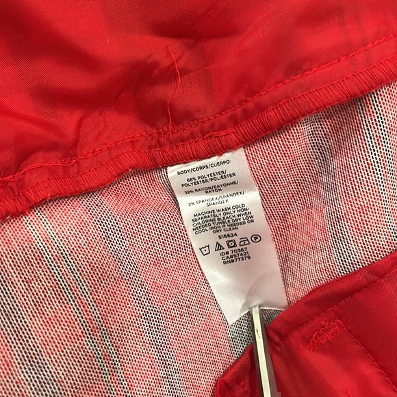 Ann Taylor Red Black Plaid Flare Pants, Size 10 - Picture 8 of 16